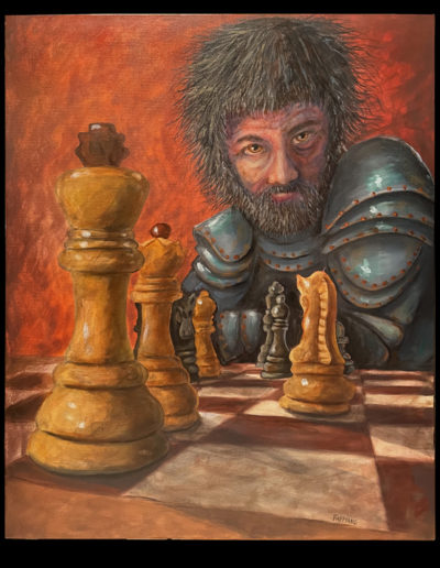 Oil on Canvas - 22"x24"