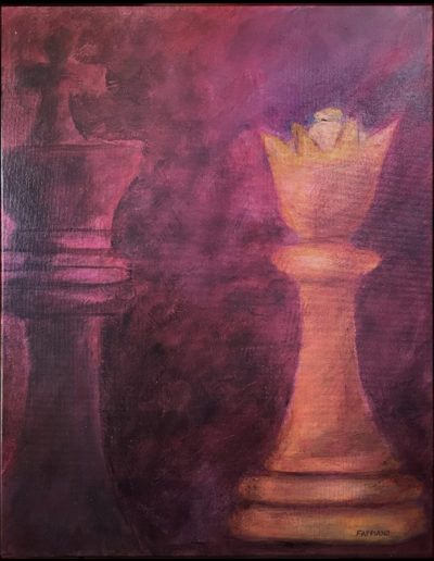 The King and Queen - Oil Painting by Bob Fappiano